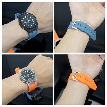 Imagem de Kit De Modificação Transparente Casioak GA2100 GA2110 Com Pulseira De Borracha E Acessórios De