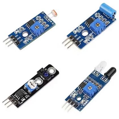 Imagem de Kit De Módulo Sensor Inteligente 16 Em 1 Para Desenvolvimento Com Raspberry Pi STM32 R3