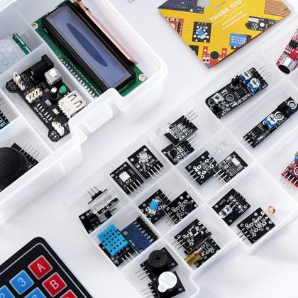 Imagem de Kit de módulos de sensor ELEGOO atualizado 37 em 1 para Arduino