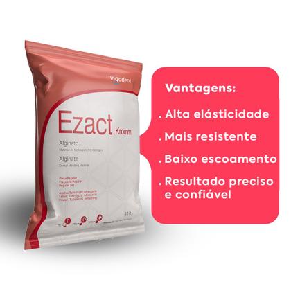 Imagem de Kit de Moldagem Alginato Ezact Kromm Gesso Pedra Tipo 3 Molde o seu Bebê