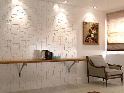 Imagem de Kit De Moldes Formas Pra Revestimento Gesso 3D E Cimento Fdg