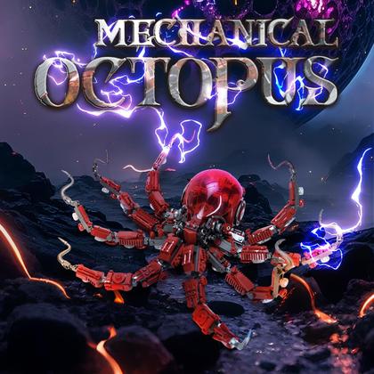 Imagem de Kit de Montagem GXJTYYBS Polvo Mecânico 882 peças Brinquedo STEM