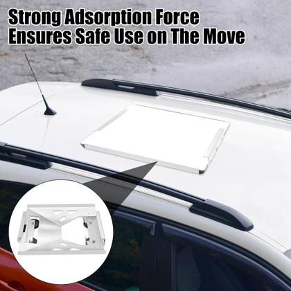 Imagem de Kit de montagem NovaKits Starlink Mini Magnetic Flat para trailers, vans e barcos