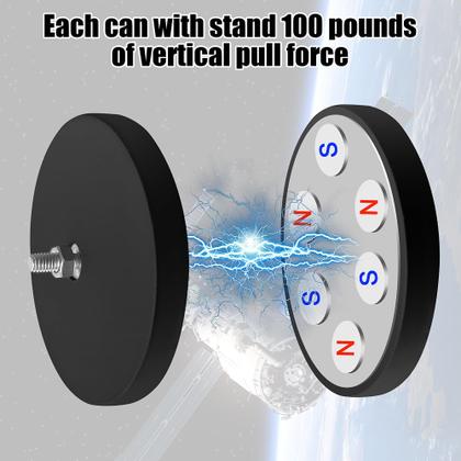 Imagem de Kit de montagem NovaKits Starlink Mini Magnetic Flat para trailers, vans e barcos