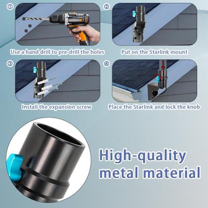 Imagem de Kit de montagem para Starlink Internet Kit Satellite - Aspotify