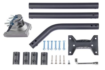 Imagem de Kit de montagem: prato padrão CEKAY Starlink Gen3/V3 com poste de 51 cm