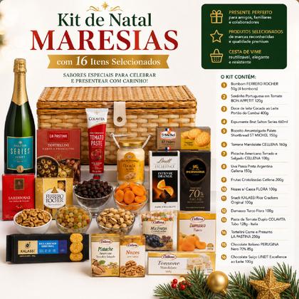 Imagem de Kit de Natal MARESIAS com 16 Itens Selecionados