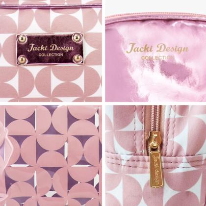 Imagem de Kit de Necessaire com 3 pçs Glitz Jacki Design Rosa