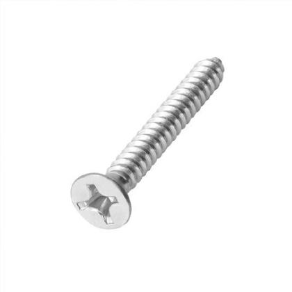 Imagem de Kit de Parafuso Auto Atarraxante Inox Phillips 4,8x50mm C/ Bucha de Fixação com anel 8mm