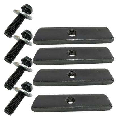 Imagem de Kit de Parafusos  Universal Para Fixação De Engate Automotivo Reboques E Rabicho