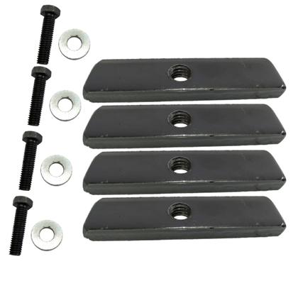 Imagem de Kit de Parafusos  Universal Para Fixação De Engate Automotivo Reboques E Rabicho