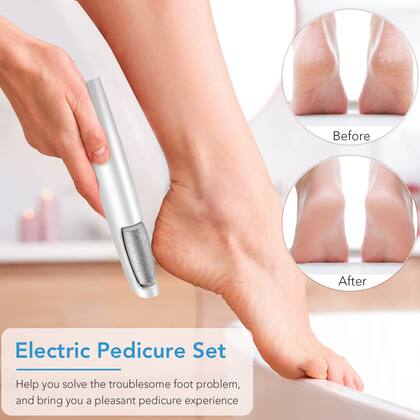 Imagem de Kit de pedicure profissional para removedor elétrico de calos LINKEVAP