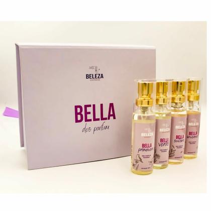 Imagem de Kit de perfumes similares Bella Estações Beleza Express 4x15ml