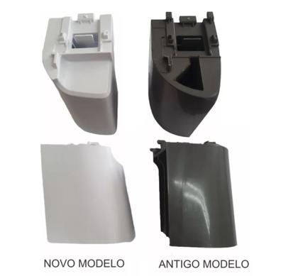 Imagem de Kit De Pés Para Fogão Esmaltec Cinza 12cm Original