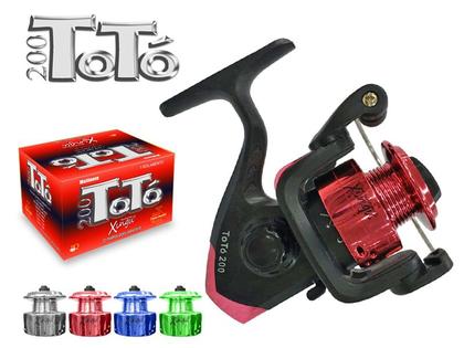 Imagem de Kit De Pesca Completo 3 Varas 3 Molinetes E Acessórios (Ref. 02)