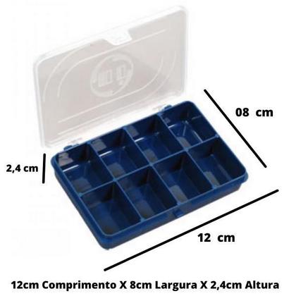 Imagem de Kit De Pesca Completo Caixa Com Isca Artificial Vários Itens