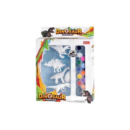 Imagem de Kit de Pintar Coleção Dinossauros DIY Dinosaur Paiting