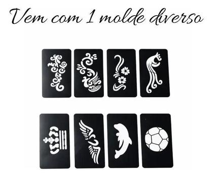 Imagem de Kit De Pintura Facial Infantil 6 Cores Lavável Rosto Copa Do Mundo Festa Maquiagem Artística