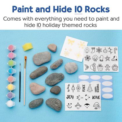 Imagem de Kit de pintura rupestre Creativity para crianças Holiday Hide & Seek