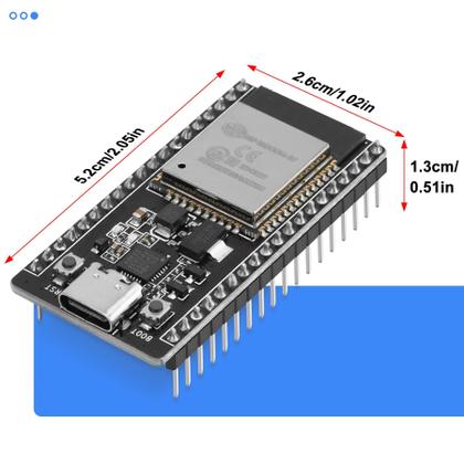 Imagem de Kit de placa de desenvolvimento ESP32 ESP-32S ESP-WROOM-32 x3 com Acc