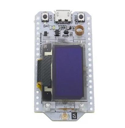 Imagem de Kit De Placa De Desenvolvimento LoRa SX1276 SX1278 ESP32 Bluetooth WIFI Com Display OLED Azul De