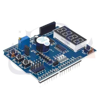 Imagem de Kit De Placa De Expansão Multifuncional Para Arduino UNO R3 LENARDO Mega 2560 Shield Aprendizado