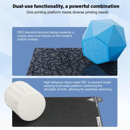 Imagem de Kit de placa de plataforma de impressão Creality Ender 3 V3 KE 235x235mm