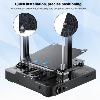 Imagem de Kit de placa de plataforma de impressão Creality Ender 3 V3 KE 235x235mm