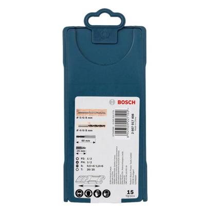 Imagem de Kit de Pontas e Brocas Bosch Mini X-Line 15 Peças