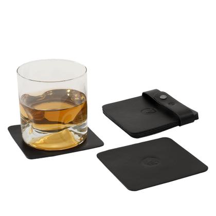 Imagem de Kit de Porta-Copos de Couro Couro50