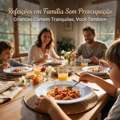 Imagem de Kit De Pratos Para Almoço Com Sobremesa Docinho - 1 De Cada