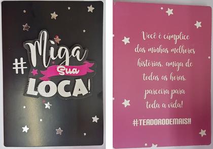 Imagem de Kit De Presentes Amiga - Almofada E Copo Canudo com Cartão