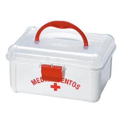 Imagem de Kit De Primeiro Socorros Completo + Maleta 19 X 15,7 X 10cm