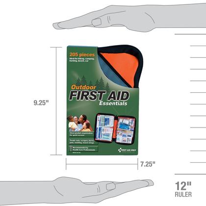 Imagem de Kit de primeiros socorros externo FAO-440 somente para primeiros socorros, 205 peças