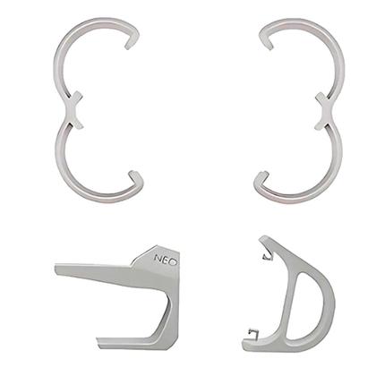 Imagem de Kit de Proteção Para DJI Neo, 4 Em 1, Tripé, Hélice, Lente, Anti-Colisão - Cinza