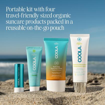 Imagem de Kit de protetor solar e protetor labial COOLA SPF 30 Organic 4 itens
