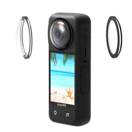 Imagem de Kit De Protetores Adesivos De Lentes Para Câmera Insta360 X3