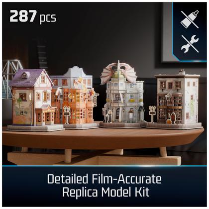 Imagem de Kit de Quebra-Cabeça 3D/4D Harry Potter - Beco Diagonal (287 Peças)