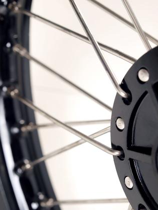 Imagem de Kit de Raio Inox Bace XR 250 Tornado Diant. + Tras. 4,0mm