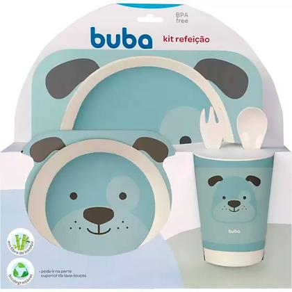 Imagem de Kit de Refeição em Bambu Cachorrinho 16226 - Buba