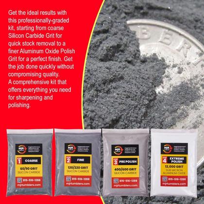 Imagem de Kit de refil Grit Tumblers MJR de qualidade premium de 12.000 grãos