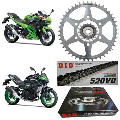 Kit de relação did premium kawasaki ninja 500 z500 (2024 2025) 43