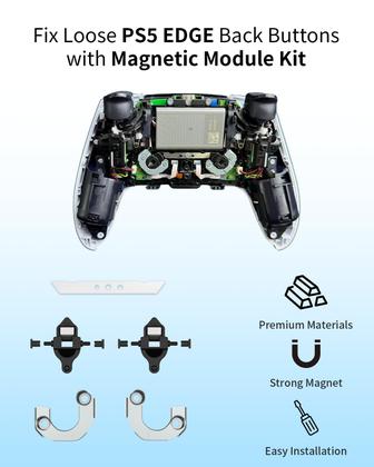 Imagem de Kit de Reparación KD.FLY Módulo Magnético para PS5 DualSense Edge