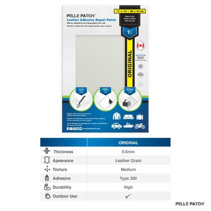 Imagem de Kit de reparo de couro e vinil Pelle Patch 25 cores original