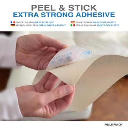 Imagem de Kit de reparo de couro e vinil Pelle Patch 25 cores original