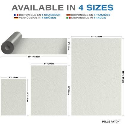 Imagem de Kit de reparo de couro e vinil Pelle Patch 25 cores original