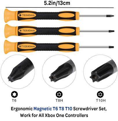 Imagem de Kit de reparo Joystick de controle Xbox One RGEEK com chave de fenda