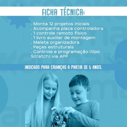 Imagem de Kit de Robótica Maker Neuron 12 em 1 C/ Programação + Livro