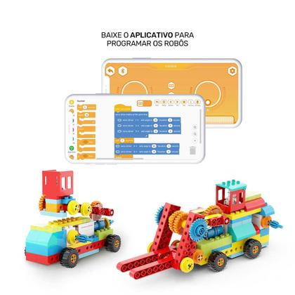 Imagem de Kit de Robótica Maker Neuron 12 em 1 C/ Programação + Livro