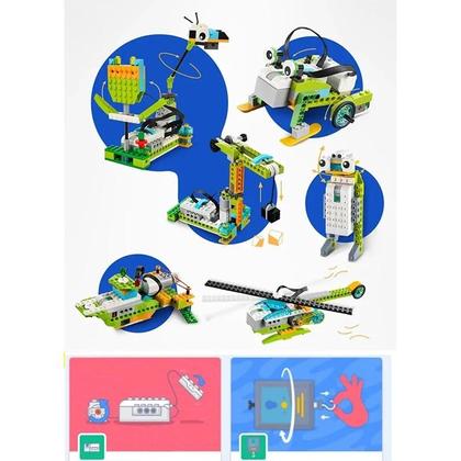 Kit De Robótica WeDo 2.0 Core Set STEAM Compatível Com Blocos De ...